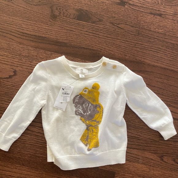 NWT Pug sweater. Banana republic baby - Picture 1 of 3